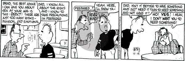 Luann on Thursday October 15, 1992 Comic Strip