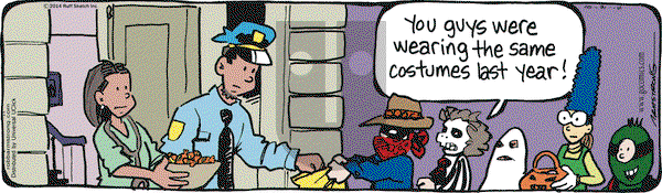 JumpStart on Friday October 31, 2014 Comic Strip