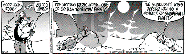 Rose is Rose on Saturday December 29, 2007 Comic Strip