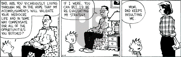 Calvin and Hobbes - Friday December 4, 1992 Comic Strip