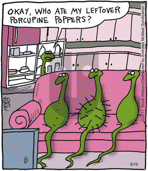 The Argyle Sweater on Saturday August 19, 2017 Comic Strip