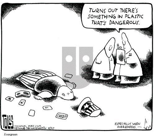 Tom Toles on Monday December 22, 2008 Comic Strip