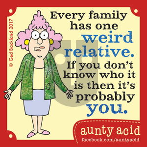 Aunty Acid on Monday January 30, 2017 Comic Strip