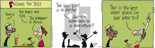 The Knight Life on Tuesday April 12, 2016 Comic Strip