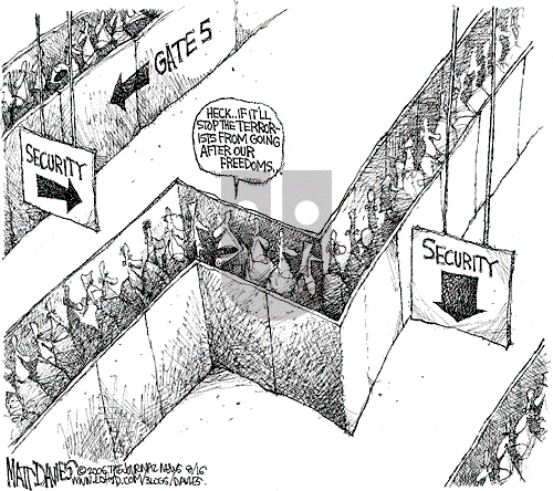 Matt Davies on Wednesday August 16, 2006 Comic Strip