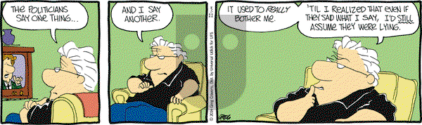 The Buckets on Tuesday March 11, 2014 Comic Strip