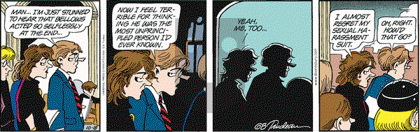 Doonesbury on Thursday October 18, 2001 Comic Strip