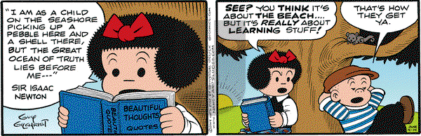 Nancy on Wednesday June 4, 2014 Comic Strip