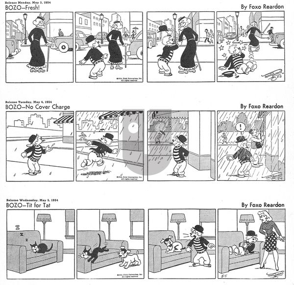 Bozo on Monday September 15, 2025 Comic Strip
