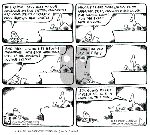 Tom Toles on Thursday April 27, 2000 Comic Strip