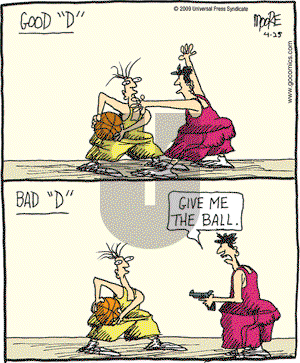 In the Bleachers - Saturday April 25, 2009 Comic Strip