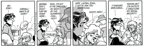 Doonesbury - Tuesday February 9, 1993 Comic Strip