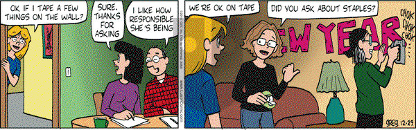 Luann on Monday December 29, 2014 Comic Strip