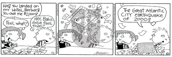 Soup to Nutz - Old on Thursday October 19, 2000 Comic Strip