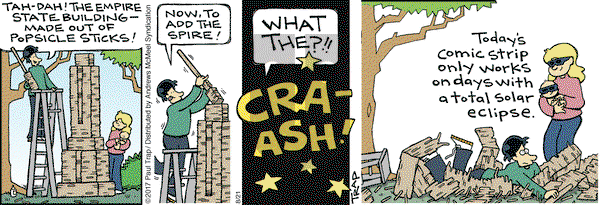Thatababy on Monday August 21, 2017 Comic Strip