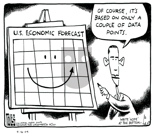 Tom Toles on Thursday April 16, 2009 Comic Strip