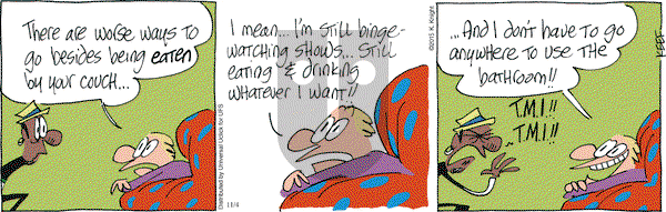 The Knight Life on Wednesday November 4, 2015 Comic Strip