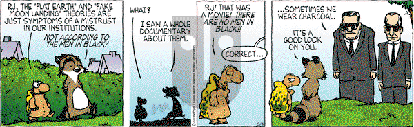 Over the Hedge on Thursday March 4, 2021 Comic Strip