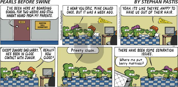 Pearls Before Swine on Sunday August 23, 2015 Comic Strip
