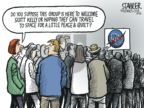 Jeff Stahler on Wednesday March 2, 2016 Comic Strip