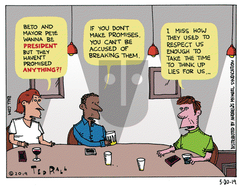 Ted Rall on Monday May 20, 2019 Comic Strip