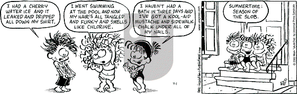 Heart of the City on Saturday July 1, 2000 Comic Strip