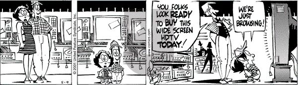 Rose is Rose on Wednesday May 9, 2001 Comic Strip