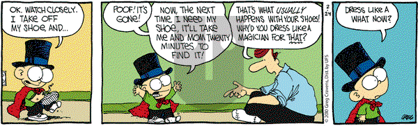 The Buckets on Wednesday February 24, 2010 Comic Strip