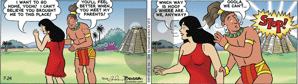 Alley Oop on Tuesday July 24, 2012 Comic Strip