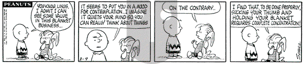 Peanuts on Saturday March 9, 1963 Comic Strip