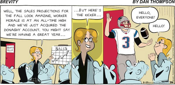 Brevity on Sunday August 25, 2019 Comic Strip
