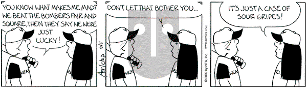 The Born Loser on Thursday September 5, 2002 Comic Strip