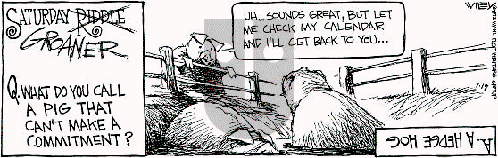 Non Sequitur on Saturday July 18, 1992 Comic Strip