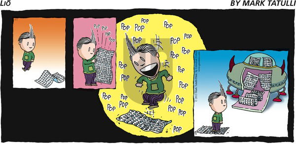 Lio on Sunday December 1, 2013 Comic Strip