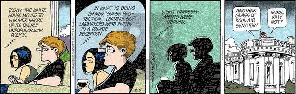 Doonesbury on Monday February 5, 2007 Comic Strip