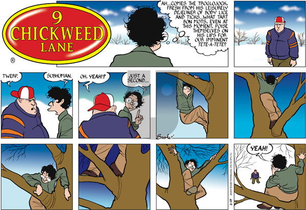 9 Chickweed Lane on Wednesday March 3, 2004 Comic Strip