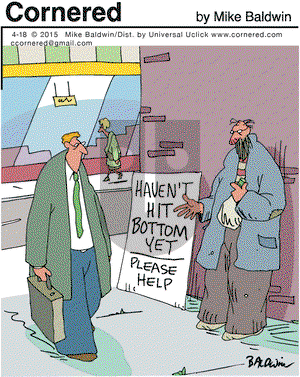 Cornered - Saturday April 18, 2015 Comic Strip