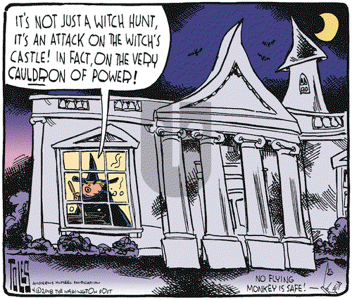 Tom Toles on Wednesday April 11, 2018 Comic Strip