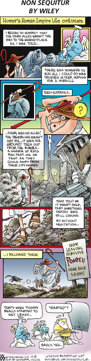 Non Sequitur on Sunday December 8, 2013 Comic Strip