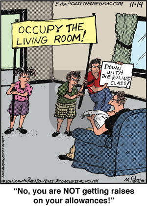 Close to Home - Monday November 14, 2011 Comic Strip