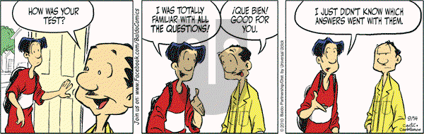 Baldo on Tuesday September 14, 2010 Comic Strip