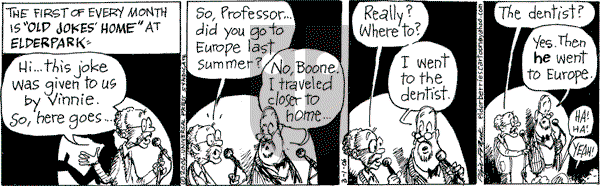 The Elderberries on Wednesday March 1, 2006 Comic Strip