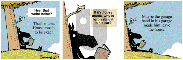 Dark Side of the Horse on Thursday April 12, 2018 Comic Strip