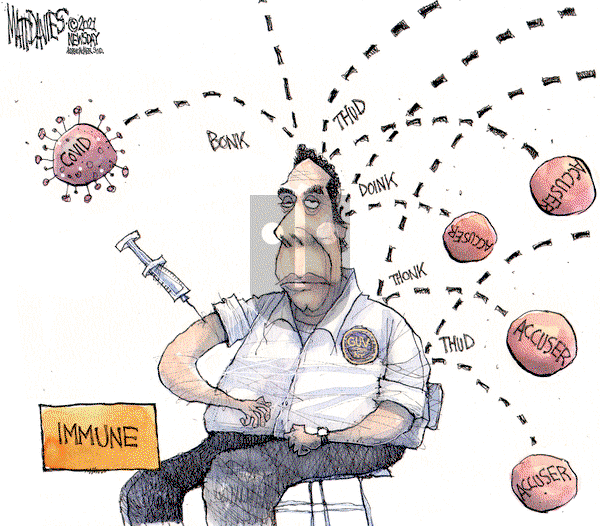 Matt Davies on Thursday March 18, 2021 Comic Strip