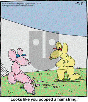 In the Bleachers on Wednesday June 19, 2019 Comic Strip
