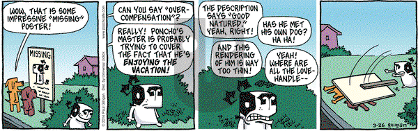Pooch Cafe on Wednesday March 26, 2014 Comic Strip