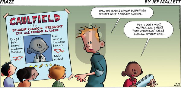 Frazz on Sunday September 29, 2013 Comic Strip