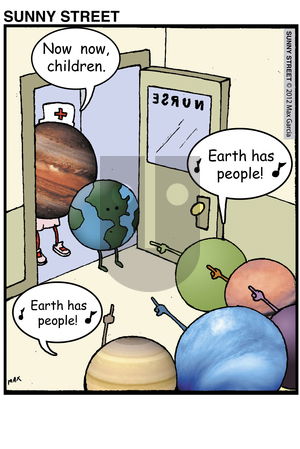 Sunny Street on Monday June 10, 2013 Comic Strip
