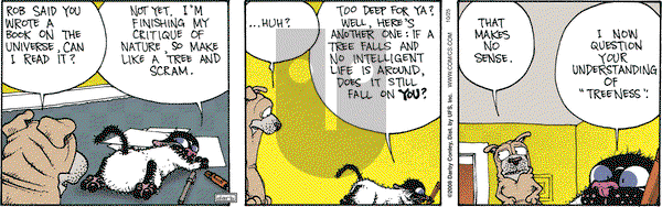 Get Fuzzy on Saturday October 25, 2008 Comic Strip