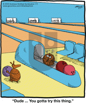 In the Bleachers - Friday July 1, 2022 Comic Strip